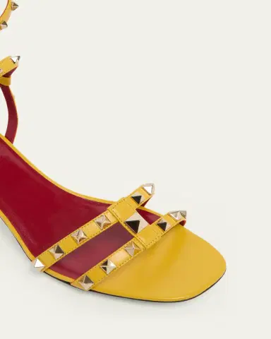 Valentino Garavani 40mm Rockstud Leather Sandals | Thumbnail 5 Valentino Garavani 40mm Rockstud Leather Sandals | Thumbnail 5
