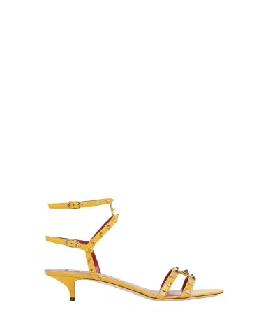 Valentino Garavani 40mm Rockstud Leather Sandals | Thumbnail 1 Valentino Garavani 40mm Rockstud Leather Sandals | Thumbnail 1
