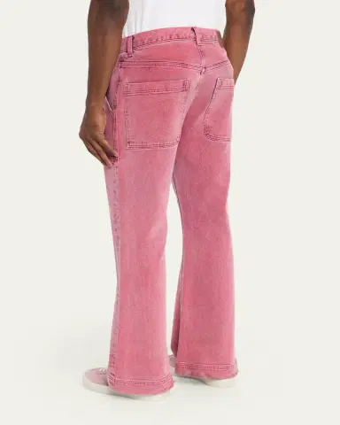 Sanderlak Men's Utility Relaxed Flare Jeans | Thumbnail 3 Sanderlak Men's Utility Relaxed Flare Jeans | Thumbnail 3