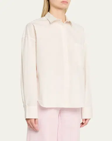 All Three Ona Oversized Poplin Shirt | Thumbnail 4 All Three Ona Oversized Poplin Shirt | Thumbnail 4