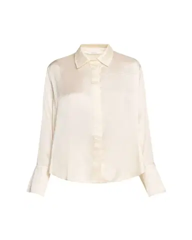 All Three Zoraya Silk Button-Front Shirt | Thumbnail 1 All Three Zoraya Silk Button-Front Shirt | Thumbnail 1