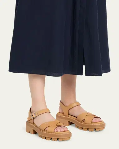 Prada 55mm Leather Platform Sandals | Thumbnail 2 Prada 55mm Leather Platform Sandals | Thumbnail 2
