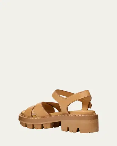 Prada 55mm Leather Platform Sandals | Thumbnail 4 Prada 55mm Leather Platform Sandals | Thumbnail 4