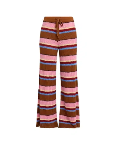 Guest in Residence Palazzo Rib Striped Pants | Thumbnail 1 Guest in Residence Palazzo Rib Striped Pants | Thumbnail 1