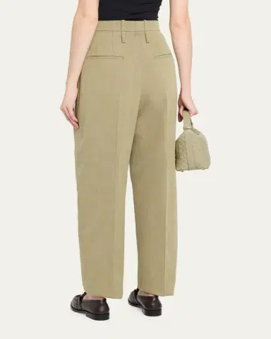 TOM FORD Double-Pleated Wool Straight-Leg Trousers | Thumbnail 3 TOM FORD Double-Pleated Wool Straight-Leg Trousers | Thumbnail 3