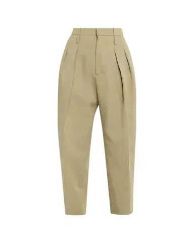 TOM FORD Double-Pleated Wool Straight-Leg Trousers | Thumbnail 1 TOM FORD Double-Pleated Wool Straight-Leg Trousers | Thumbnail 1