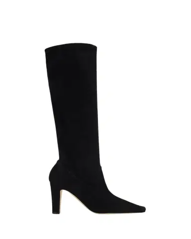 Manolo Blahnik Pavisco Suede Knee-High Boots | Thumbnail 1 Manolo Blahnik Pavisco Suede Knee-High Boots | Thumbnail 1