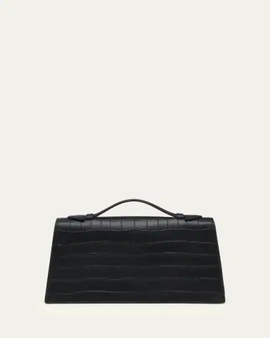 McQueen Skull Top-Handle Bag in Croc-Effect Leather | Thumbnail 2 McQueen Skull Top-Handle Bag in Croc-Effect Leather | Thumbnail 2