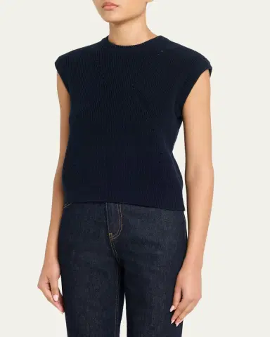 Ulla Johnson Margot Sleeveless Knit Sweater | Thumbnail 4 Ulla Johnson Margot Sleeveless Knit Sweater | Thumbnail 4