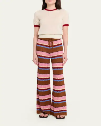 Guest In Residence Airy Ringer Cashmere Tee | Thumbnail 2 Guest In Residence Airy Ringer Cashmere Tee | Thumbnail 2