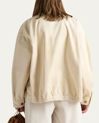 Prada Embroidered Old Gabardine Blouson Jacket | Thumbnail 3 Prada Embroidered Old Gabardine Blouson Jacket | Thumbnail 3