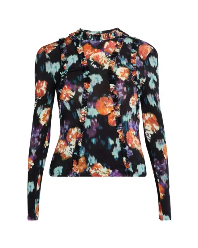 Clover Long-Sleeve Jersey Top Clover Long-Sleeve Jersey Top