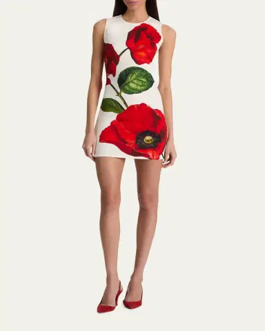 ALICE + OLIVIA Wynell Fitted Mini Dress | Thumbnail 2 ALICE + OLIVIA Wynell Fitted Mini Dress | Thumbnail 2