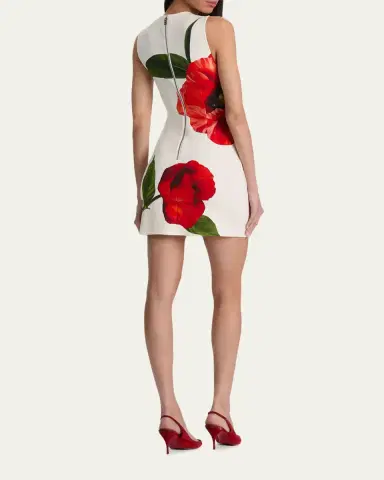 ALICE + OLIVIA Wynell Fitted Mini Dress | Thumbnail 3 ALICE + OLIVIA Wynell Fitted Mini Dress | Thumbnail 3