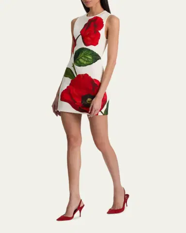 ALICE + OLIVIA Wynell Fitted Mini Dress | Thumbnail 4 ALICE + OLIVIA Wynell Fitted Mini Dress | Thumbnail 4