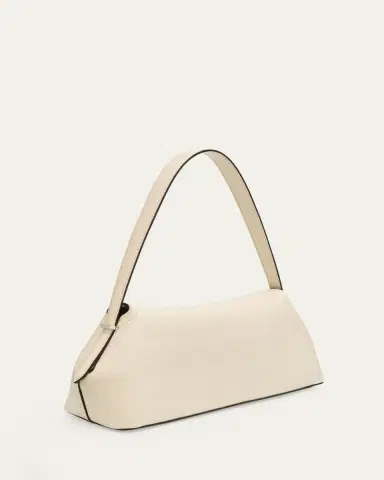TOTEME T-Lock Grained Leather Shoulder Bag | Thumbnail 3 TOTEME T-Lock Grained Leather Shoulder Bag | Thumbnail 3