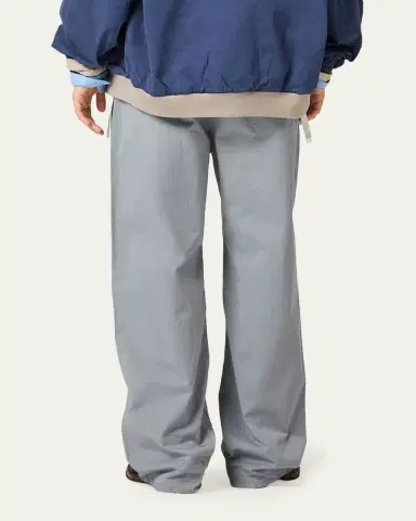 Miu Miu Garment-Dyed Twill Wide-Leg Pants | Thumbnail 3 Miu Miu Garment-Dyed Twill Wide-Leg Pants | Thumbnail 3