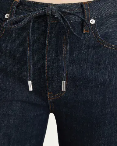 FRAME The Off-Duty Drawstring Bow Jeans | Thumbnail 5 FRAME The Off-Duty Drawstring Bow Jeans | Thumbnail 5