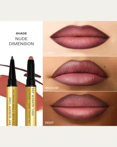 PAT MCGRATH LABS Lip Sculpt + Shade Duo - Nude Dimension | Thumbnail 3 PAT MCGRATH LABS Lip Sculpt + Shade Duo - Nude Dimension | Thumbnail 3