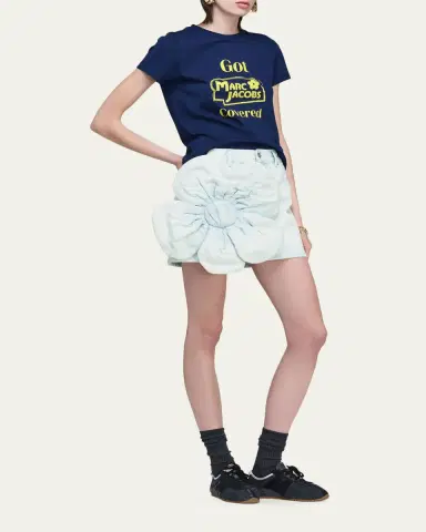 Marc Jacobs Daisy Denim Mini Skirt | Thumbnail 2 Marc Jacobs Daisy Denim Mini Skirt | Thumbnail 2