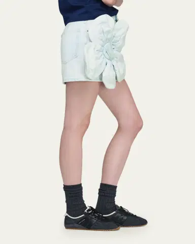 Marc Jacobs Daisy Denim Mini Skirt | Thumbnail 4 Marc Jacobs Daisy Denim Mini Skirt | Thumbnail 4