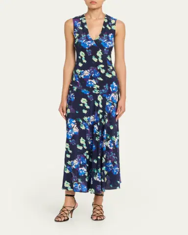 Ulla Johnson Elowen Floral Silk Maxi Dress | Thumbnail 4 Ulla Johnson Elowen Floral Silk Maxi Dress | Thumbnail 4