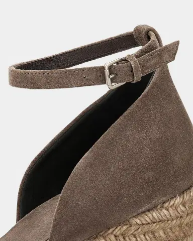Brunello Cucinelli Suede Espadrille Wedge Sandals | Thumbnail 8 Brunello Cucinelli Suede Espadrille Wedge Sandals | Thumbnail 8