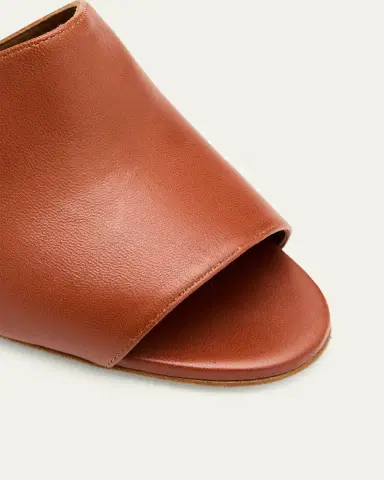 Manolo Blahnik 70mm Rapallabar Leather Mules | Thumbnail 3 Manolo Blahnik 70mm Rapallabar Leather Mules | Thumbnail 3