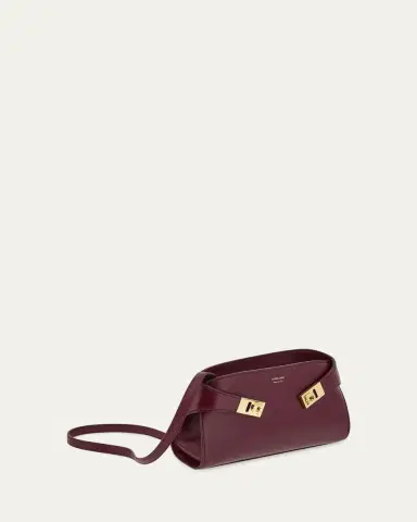Ferragamo Hug Leather Crossbody Bag | Thumbnail 3 Ferragamo Hug Leather Crossbody Bag | Thumbnail 3