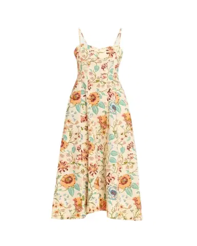 Ulla Johnson Fiora Floral Cotton Midi Dress | Thumbnail 1 Ulla Johnson Fiora Floral Cotton Midi Dress | Thumbnail 1