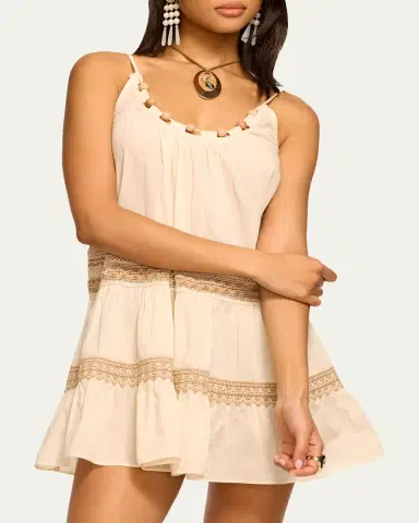 Ramy Brook Jovie Embroidered Mini Dress | Thumbnail 4 Ramy Brook Jovie Embroidered Mini Dress | Thumbnail 4