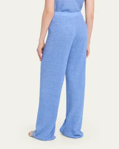 Guest in Residence Ribbed Everywear Cashmere Pants | Thumbnail 3 Guest in Residence Ribbed Everywear Cashmere Pants | Thumbnail 3