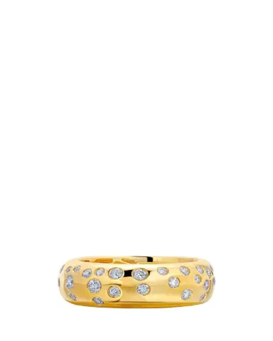 Graziela Gems 18K Dazzling Floating Diamond Cigar Band | Thumbnail 1 Graziela Gems 18K Dazzling Floating Diamond Cigar Band | Thumbnail 1