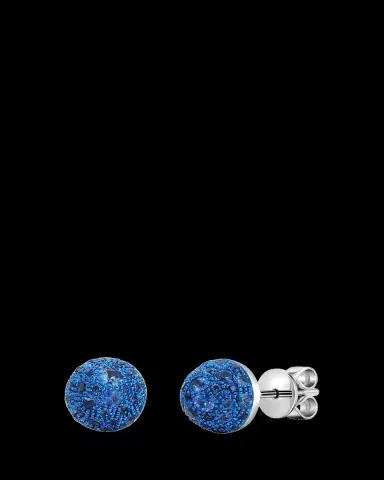 Graziela Gems 18K Blue Sapphire Bahia Stud Earrings | Thumbnail 2 Graziela Gems 18K Blue Sapphire Bahia Stud Earrings | Thumbnail 2