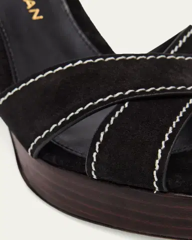 Stuart Weitzman 95mm Park Suede Platform Sandals | Thumbnail 5 Stuart Weitzman 95mm Park Suede Platform Sandals | Thumbnail 5