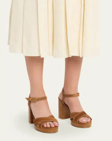 Stuart Weitzman 95mm Park Suede Platform Sandals | Thumbnail 9 Stuart Weitzman 95mm Park Suede Platform Sandals | Thumbnail 9