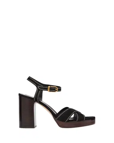 Stuart Weitzman 95mm Park Suede Platform Sandals | Thumbnail 1 Stuart Weitzman 95mm Park Suede Platform Sandals | Thumbnail 1