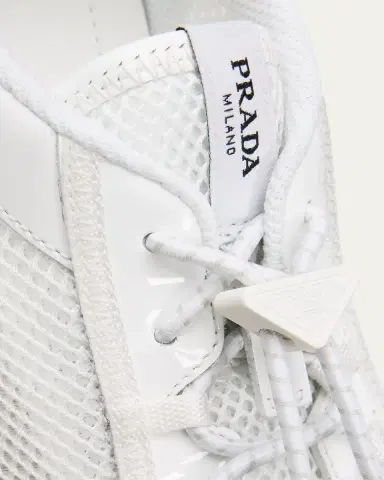 Prada Speedrock Mesh & Leather Low-Top Sneakers | Thumbnail 5 Prada Speedrock Mesh & Leather Low-Top Sneakers | Thumbnail 5