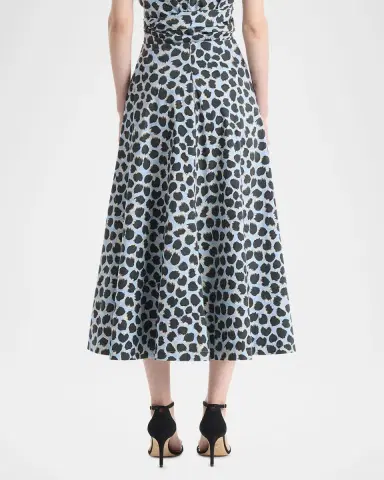 Altuzarra Varda Animal-Print Midi Skirt | Thumbnail 2 Altuzarra Varda Animal-Print Midi Skirt | Thumbnail 2