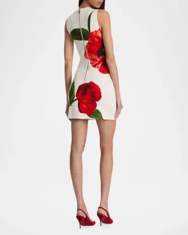 ALICE + OLIVIA Wynell Fitted Mini Dress | Thumbnail 2 ALICE + OLIVIA Wynell Fitted Mini Dress | Thumbnail 2