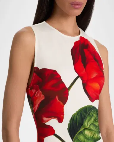 ALICE + OLIVIA Wynell Fitted Mini Dress | Thumbnail 4 ALICE + OLIVIA Wynell Fitted Mini Dress | Thumbnail 4