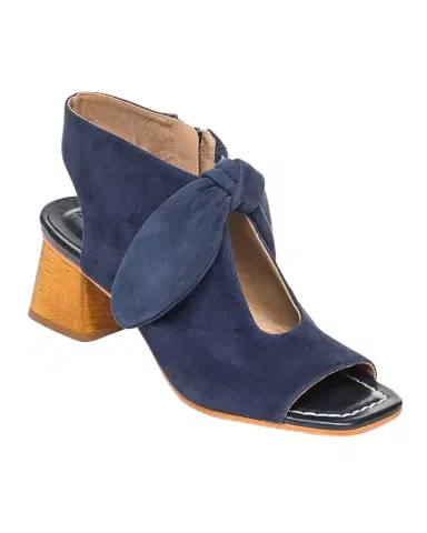 Bernardo Lizzie Suede Knot Zip Sandals | Thumbnail 1 Bernardo Lizzie Suede Knot Zip Sandals | Thumbnail 1