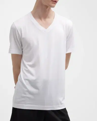 CDLP Men's V-Neck Stretch T-Shirt | Thumbnail 5 CDLP Men's V-Neck Stretch T-Shirt | Thumbnail 5