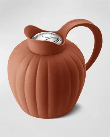 Georg Jensen Bernadotte Terracotta Thermo Jug, 1 Liter | Thumbnail 3 Georg Jensen Bernadotte Terracotta Thermo Jug, 1 Liter | Thumbnail 3