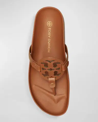 Tory Burch Miller Cloud Leather Thong Sandals | Thumbnail 2 Tory Burch Miller Cloud Leather Thong Sandals | Thumbnail 2