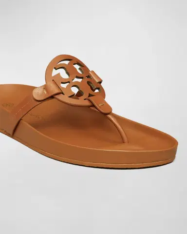 Tory Burch Miller Cloud Leather Thong Sandals | Thumbnail 3 Tory Burch Miller Cloud Leather Thong Sandals | Thumbnail 3