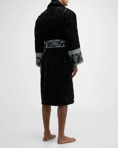 Versace Unisex Barocco Sleeve Robe | Thumbnail 3 Versace Unisex Barocco Sleeve Robe | Thumbnail 3