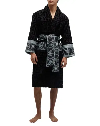 Versace Unisex Barocco Sleeve Robe | Thumbnail 1 Versace Unisex Barocco Sleeve Robe | Thumbnail 1