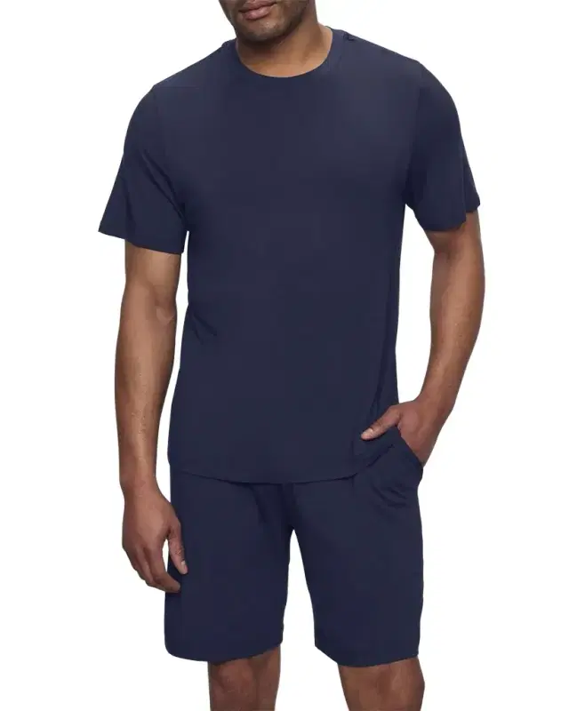Men's Henry Short Pajama Set Men's Henry Short Pajama Set