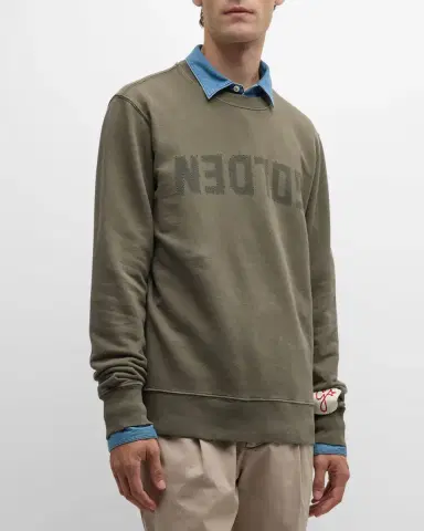 Golden Goose Men's Golden Sweatshirt | Thumbnail 3 Golden Goose Men's Golden Sweatshirt | Thumbnail 3